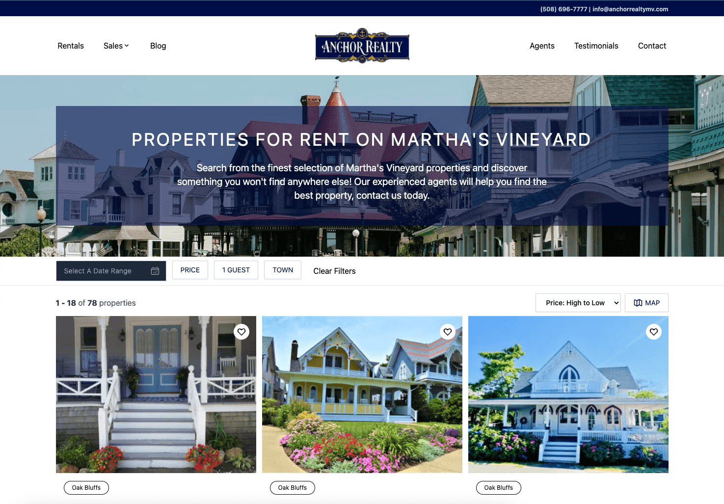 Anchor Realty Web Presence Update